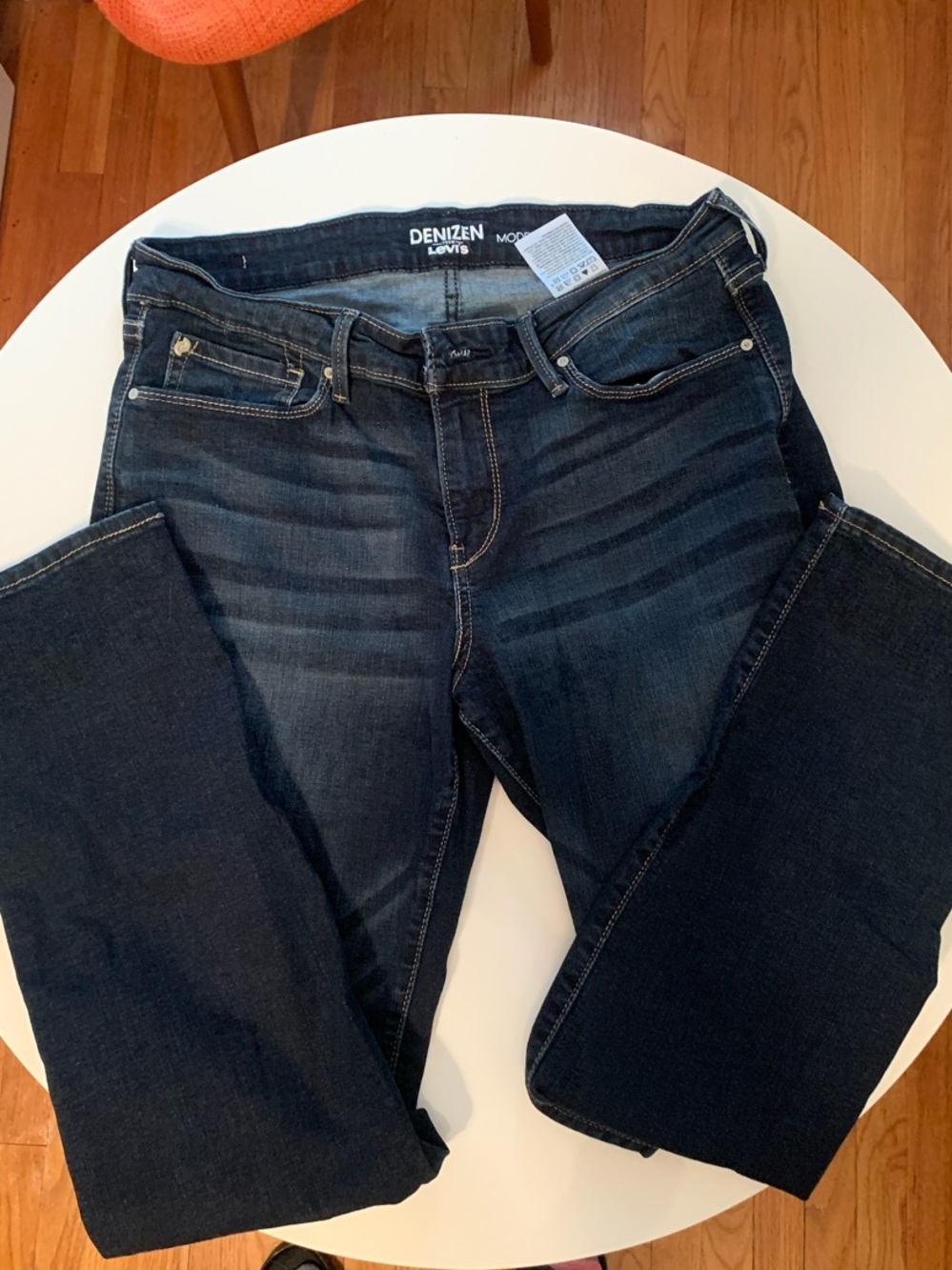 Denizen from Levi's Men's Dark Indigo Skinny Jeans